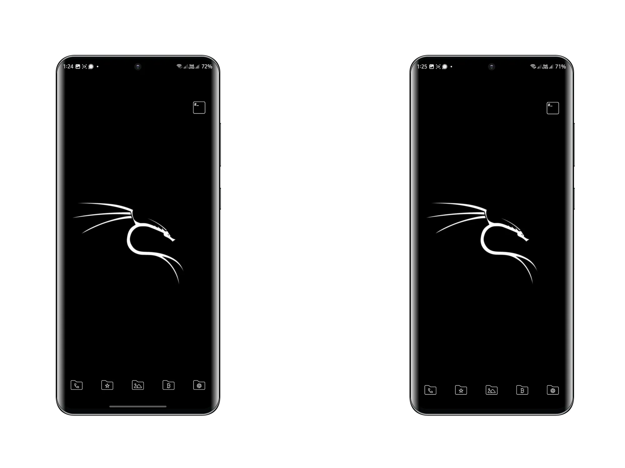 Homescreen Comparison