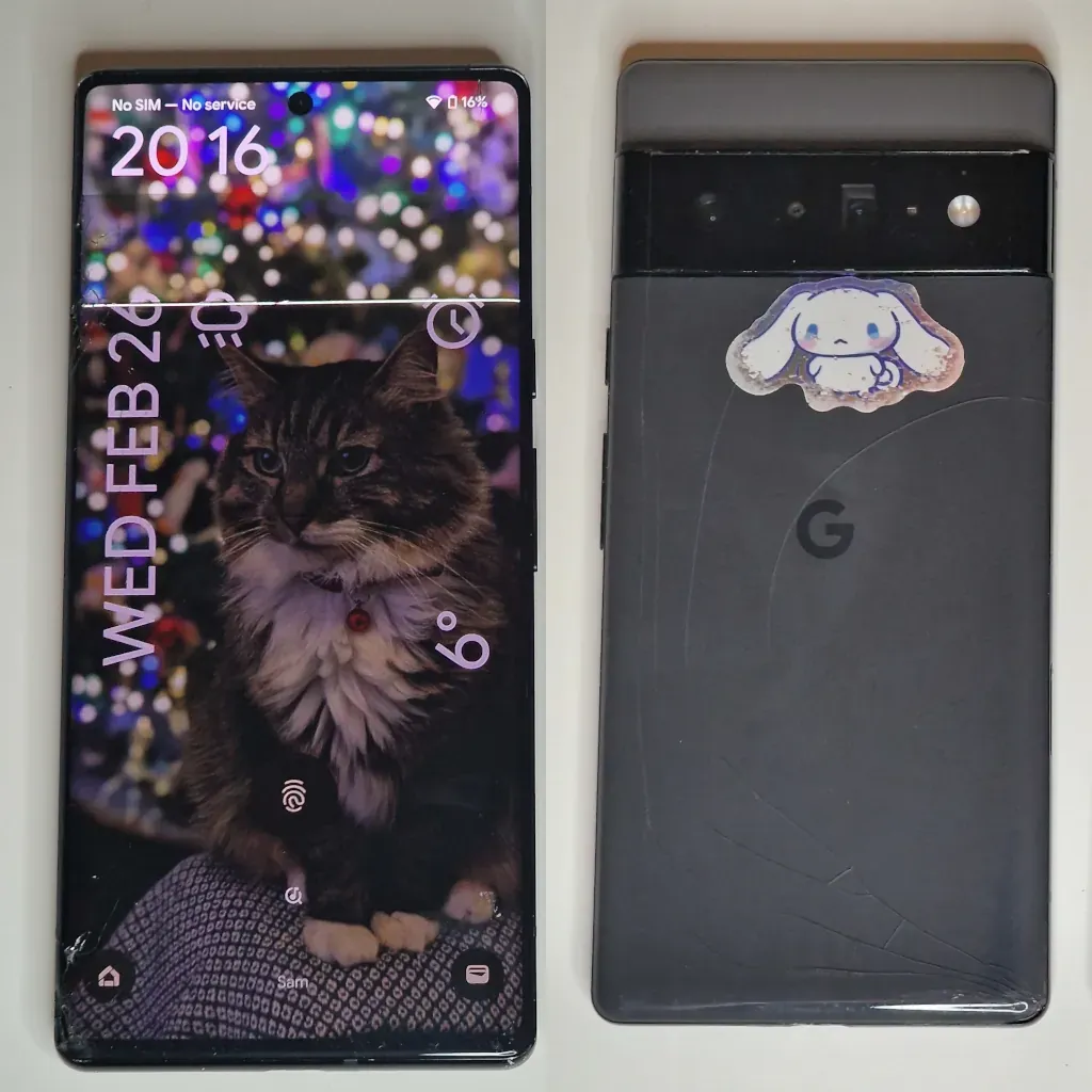 Broken Google Pixel 6 Pro