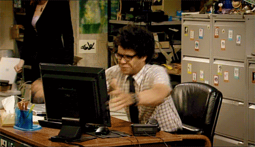 Clip from The IT Crowd